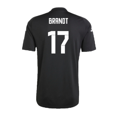 2024-2025 Germany Pre-Match Shirt (Black) (Brandt 17)