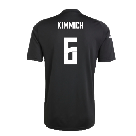 2024-2025 Germany Pre-Match Shirt (Black) (Kimmich 6)