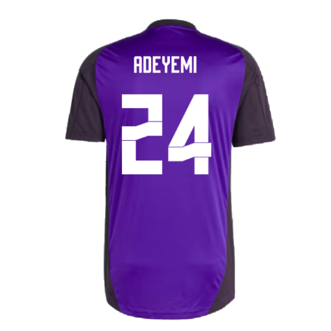 2024-2025 Germany Training Jersey (Purple) (Adeyemi 24)