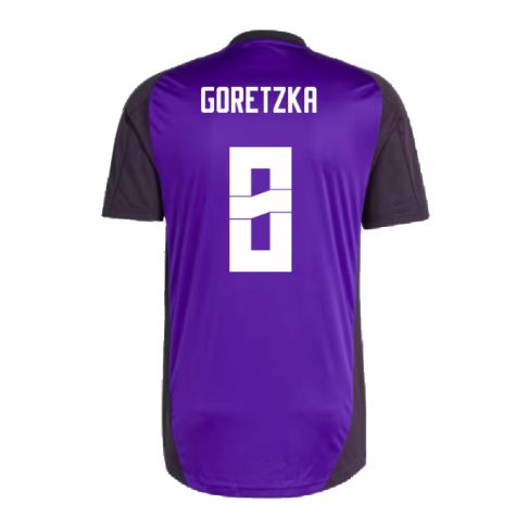 2024-2025 Germany Training Jersey (Purple) (Goretzka 8)