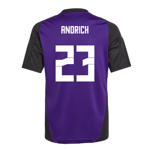 2024-2025 Germany Training Jersey (Purple) - Kids (Andrich 23)