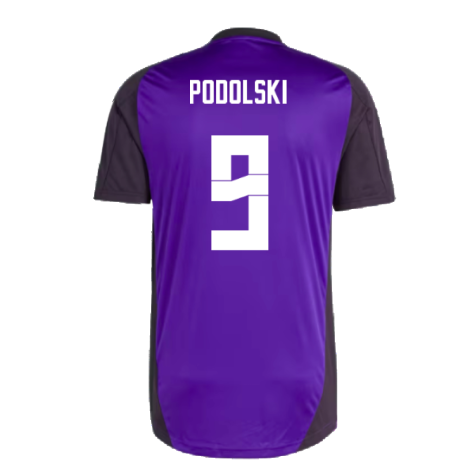 2024-2025 Germany Training Jersey (Purple) (Podolski 9)