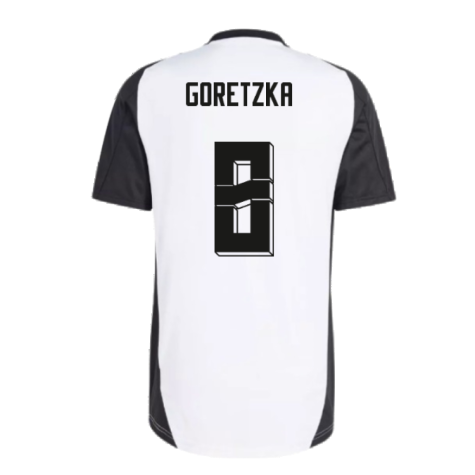 2024-2025 Germany Training Jersey (White) (Goretzka 8)