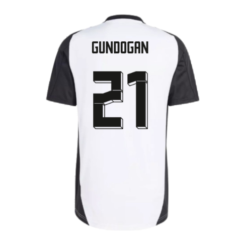 2024-2025 Germany Training Jersey (White) (Gundogan 21)