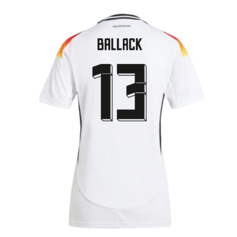 2024-2025 Germany Womens Home Shirt W2 (Ladies) (Ballack 13)