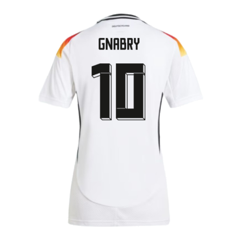 2024-2025 Germany Womens Home Shirt W2 (Ladies) (Gnabry 10)