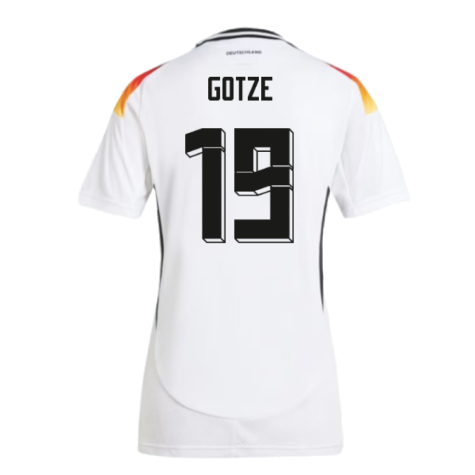 2024-2025 Germany Womens Home Shirt W2 (Ladies) (Gotze 19)