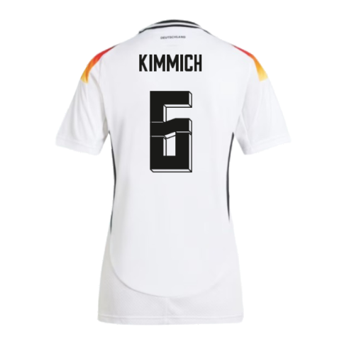 2024-2025 Germany Womens Home Shirt W2 (Ladies) (Kimmich 6)