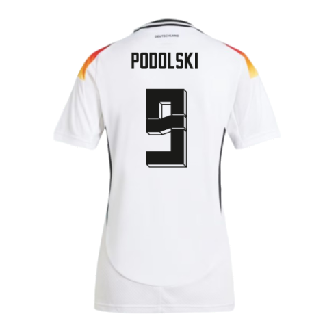 2024-2025 Germany Womens Home Shirt W2 (Ladies) (Podolski 9)