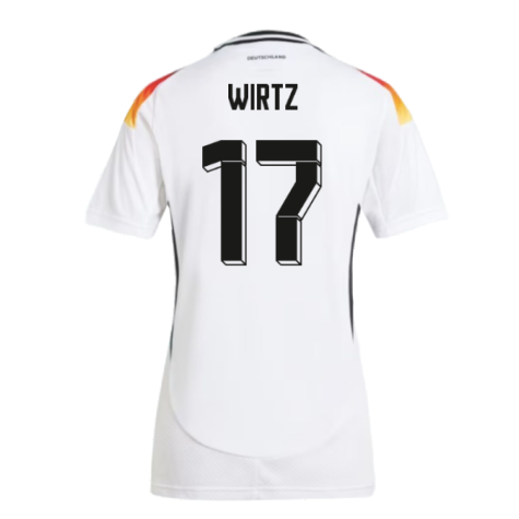 2024-2025 Germany Womens Home Shirt W2 (Ladies) (Wirtz 17)