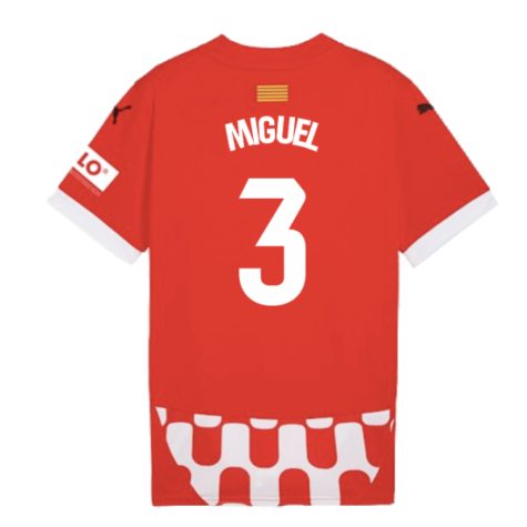 2024-2025 Girona Home Shirt (Miguel 3)
