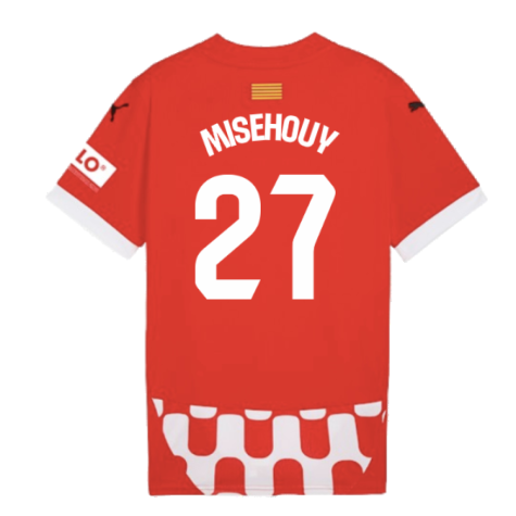 2024-2025 Girona Home Shirt (Misehouy 27)