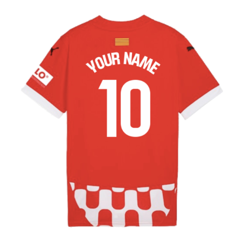 2024-2025 Girona Home Shirt (Your Name)