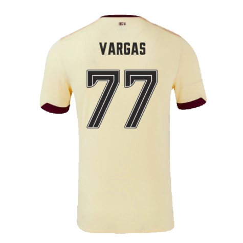 2024-2025 Hearts Away Shirt (Vargas 77)