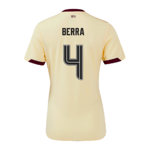 2024-2025 Hearts Away Shirt (Womens) (Berra 4)