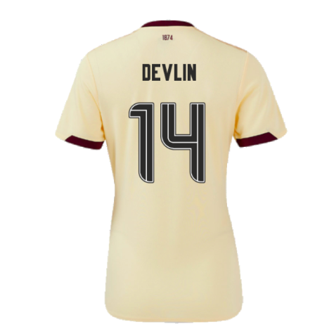 2024-2025 Hearts Away Shirt (Womens) (Devlin 14)