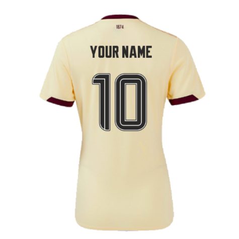 2024-2025 Hearts Away Shirt (Womens) (Your Name)