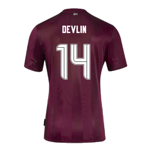 2024-2025 Hearts Home Shirt (Devlin 14)