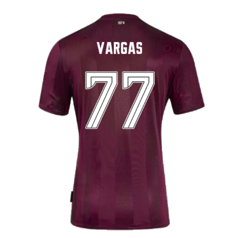 2024-2025 Hearts Home Shirt (Kids) (Vargas 77)