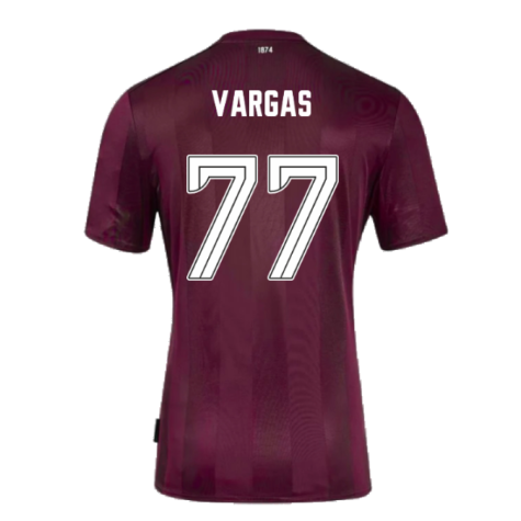 2024-2025 Hearts Home Shirt (Vargas 77)