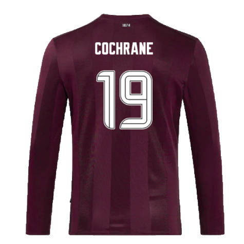 2024-2025 Hearts Long Sleeve Home Shirt (Cochrane 19)