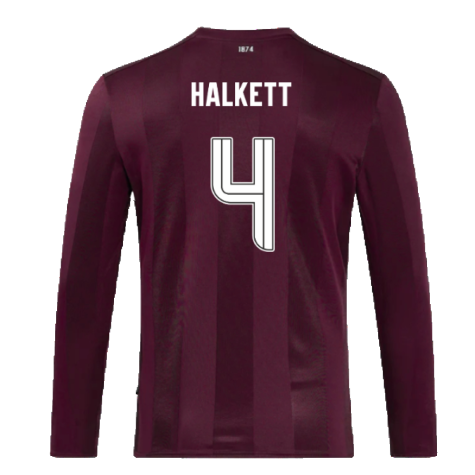 2024-2025 Hearts Long Sleeve Home Shirt (Halkett 4)