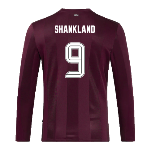 2024-2025 Hearts Long Sleeve Home Shirt (Shankland 9)