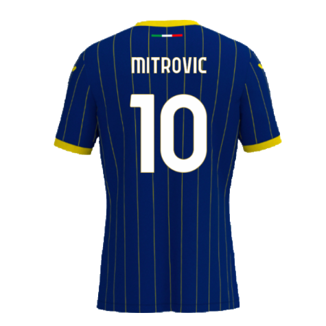 2024-2025 Hellas Verona Home Replica Shirt (Mitrovic 10)