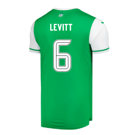 2024-2025 Hibernian Home Shirt (Levitt 6)