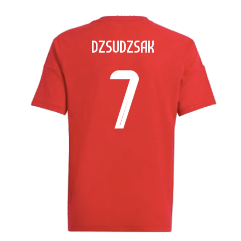 2024-2025 Hungary Home FAN Shirt (Kids) (DZSUDZSAK 7)