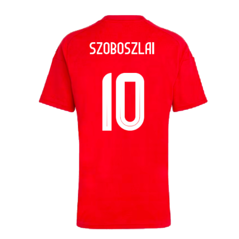 2024-2025 Hungary Home FAN Shirt (SZOBOSZLAI 10)