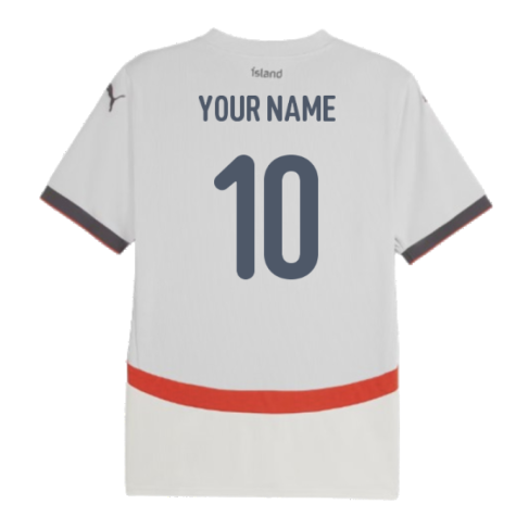 2024-2025 Iceland Away Shirt (Your Name)