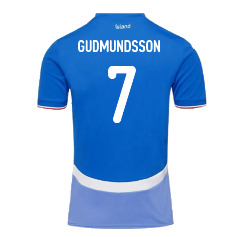 2024-2025 Iceland Home Shirt (Gudmundsson 7)