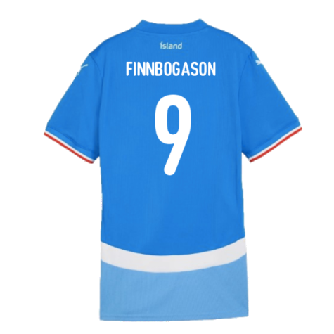 2024-2025 Iceland Home Shirt (Ladies) (Finnbogason 9)