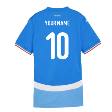 2024-2025 Iceland Home Shirt (Ladies) (Your Name)