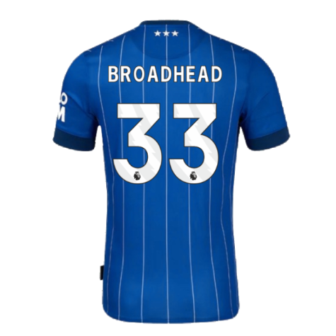 2024-2025 Ipswich Town Home Shirt (Broadhead 33)