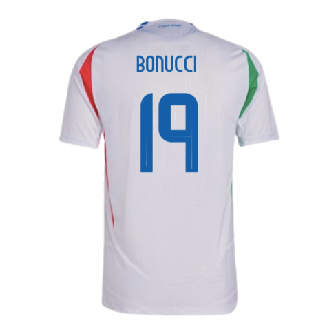 2024-2025 Italy Authentic Away Shirt (BONUCCI 19)