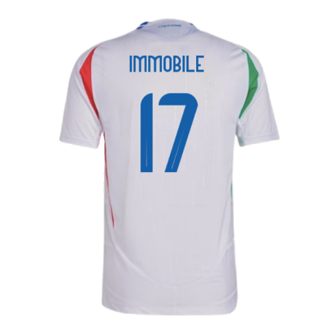 2024-2025 Italy Authentic Away Shirt (IMMOBILE 17)