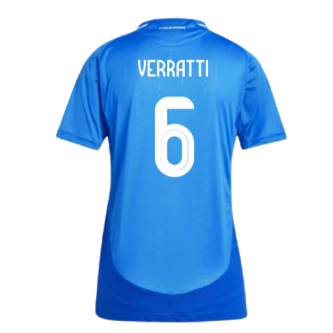 2024-2025 Italy Authentic Home Shirt (Ladies) (VERRATTI 6)