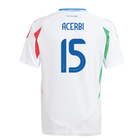 2024-2025 Italy Away Shirt (Kids) (ACERBI 15)