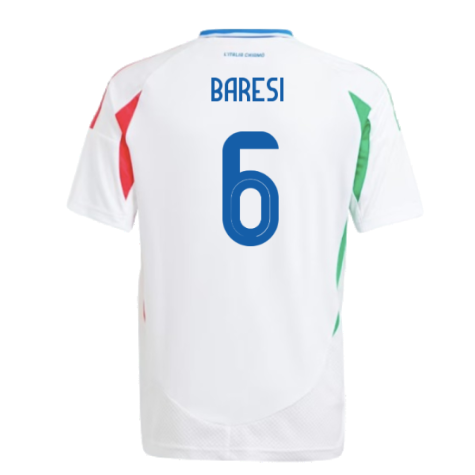 2024-2025 Italy Away Shirt (Kids) (BARESI 6)