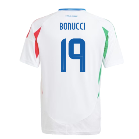 2024-2025 Italy Away Shirt (Kids) (BONUCCI 19)