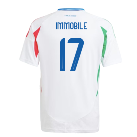 2024-2025 Italy Away Shirt (Kids) (IMMOBILE 17)