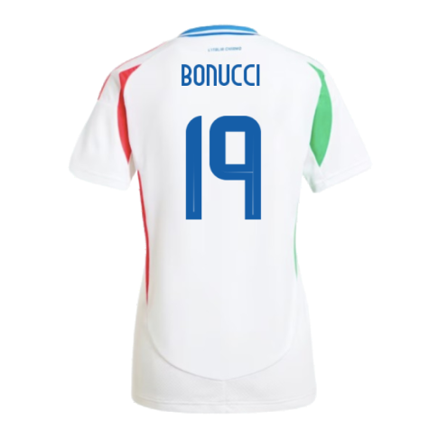 2024-2025 Italy Away Shirt (Ladies) (BONUCCI 19)