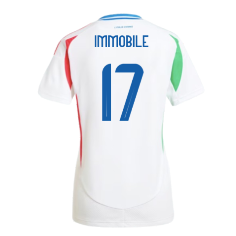 2024-2025 Italy Away Shirt (Ladies) (IMMOBILE 17)