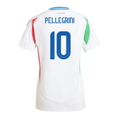 2024-2025 Italy Away Shirt (Ladies) (PELLEGRINI 10)