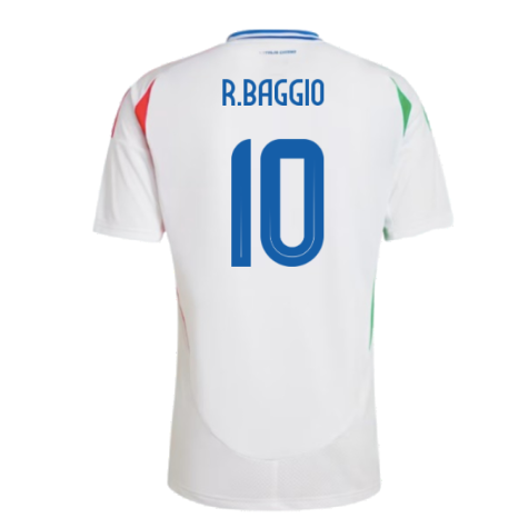 2024-2025 Italy Away Shirt (R.BAGGIO 10)