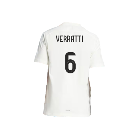 2024-2025 Italy DNA Graphic Tee (White) (VERRATTI 6)