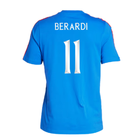 2024-2025 Italy DNA Tee (Blue) (BERARDI 11)