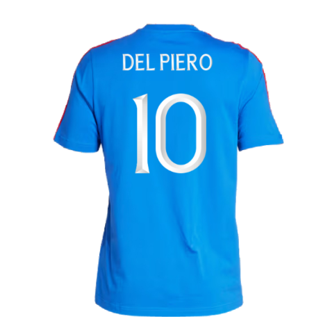 2024-2025 Italy DNA Tee (Blue) (DEL PIERO 10)